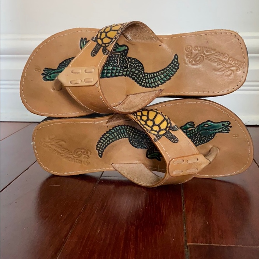 NWOT made in Mexico thong sandals - Picture 4 of 5